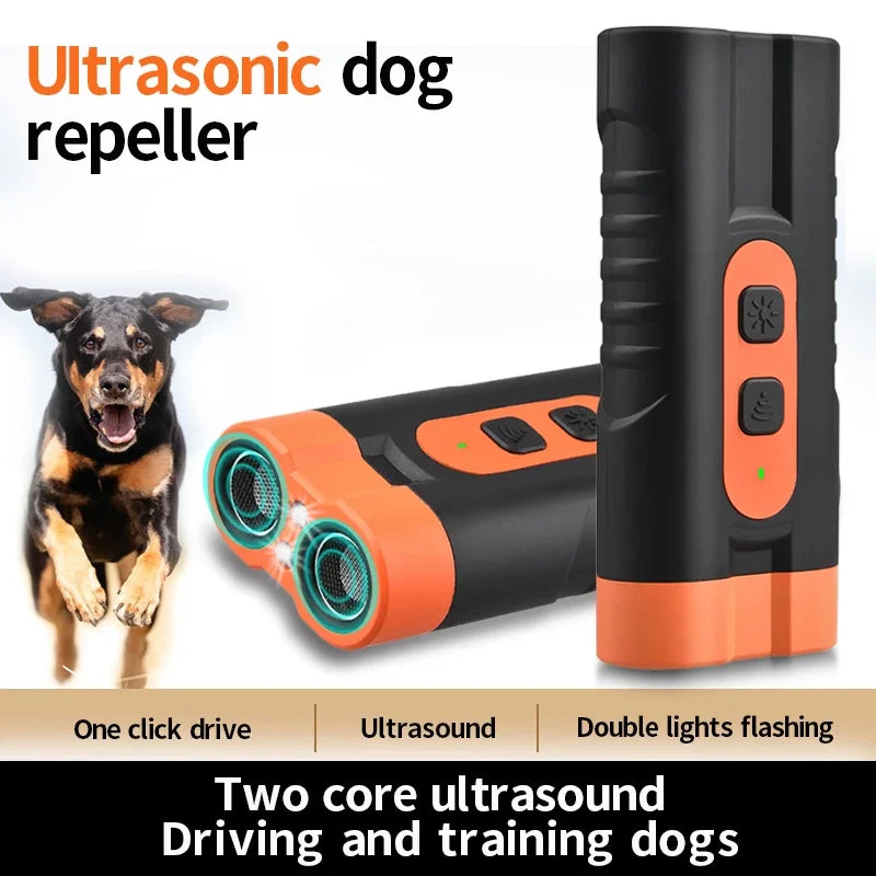 Dog Repeller Trainer Portable Ultrasonic- Handheld Anti-barking