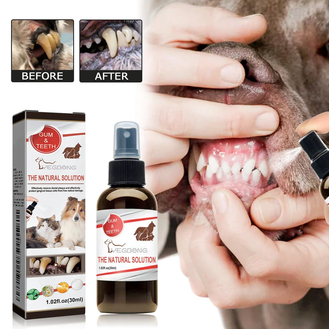 Dogs/Cats Tooth Cleaning Spray - Remove Bad Breath Care