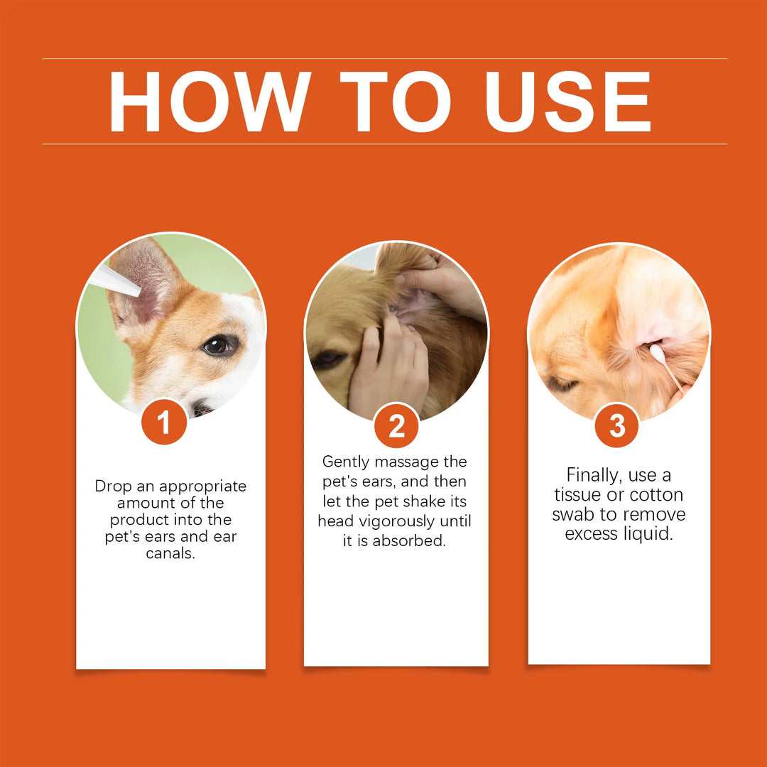 Pet Ear Cleaner Gentle- Ear Wax Remover