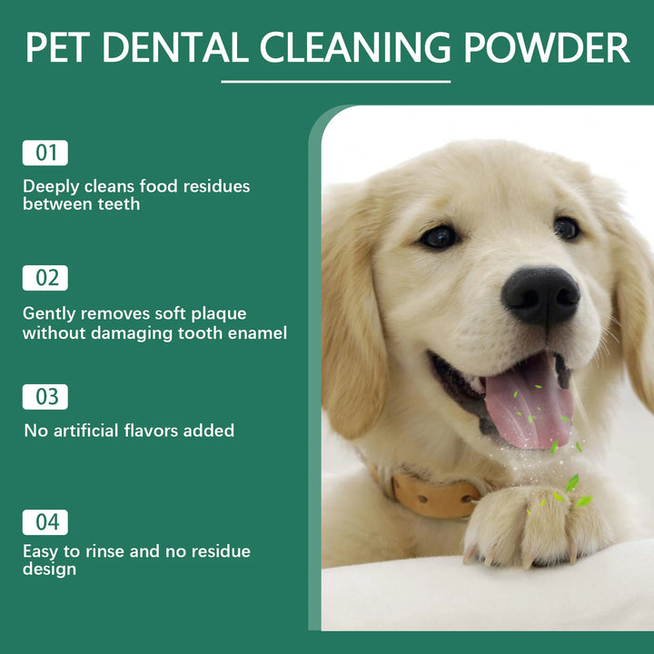 Teeth Cleaning Powder for Dogs-Oral Gum Health