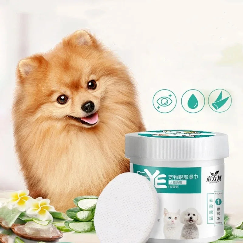 Dog and Cat Cleaning Wipes-Tear Stain Remover