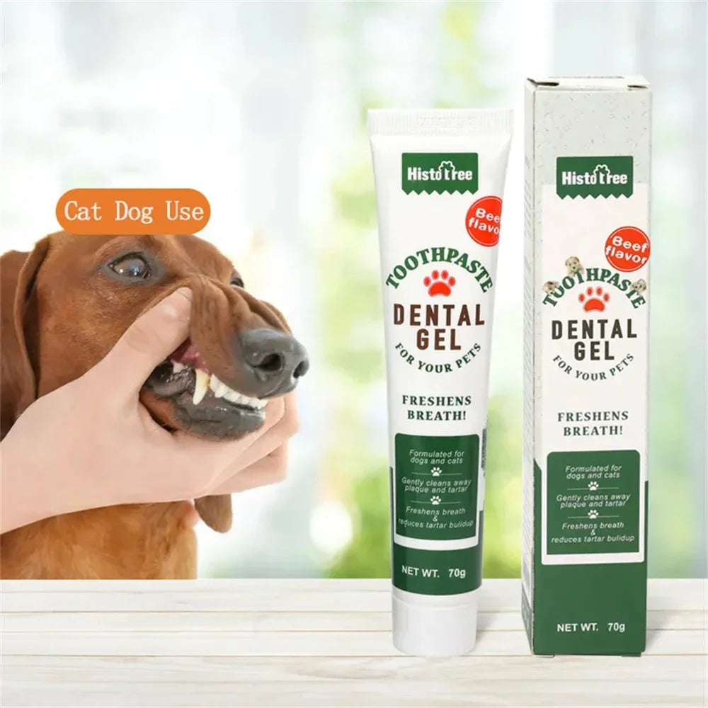 Cat Dog Toothpaste cleaning-Beef Flavor