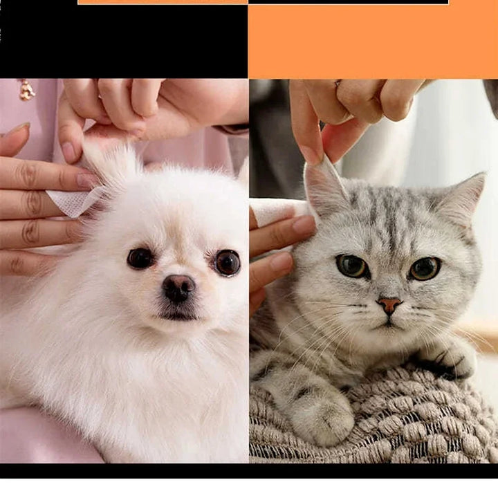 Dog and Cat Cleaning Wipes-Tear Stain Remover