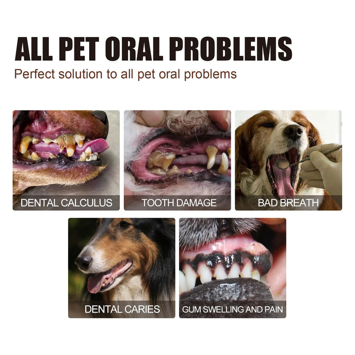 Dogs/Cats Tooth Cleaning Spray - Remove Bad Breath Care