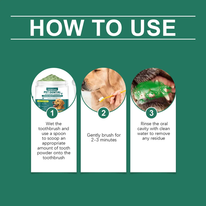 Teeth Cleaning Powder for Dogs-Oral Gum Health