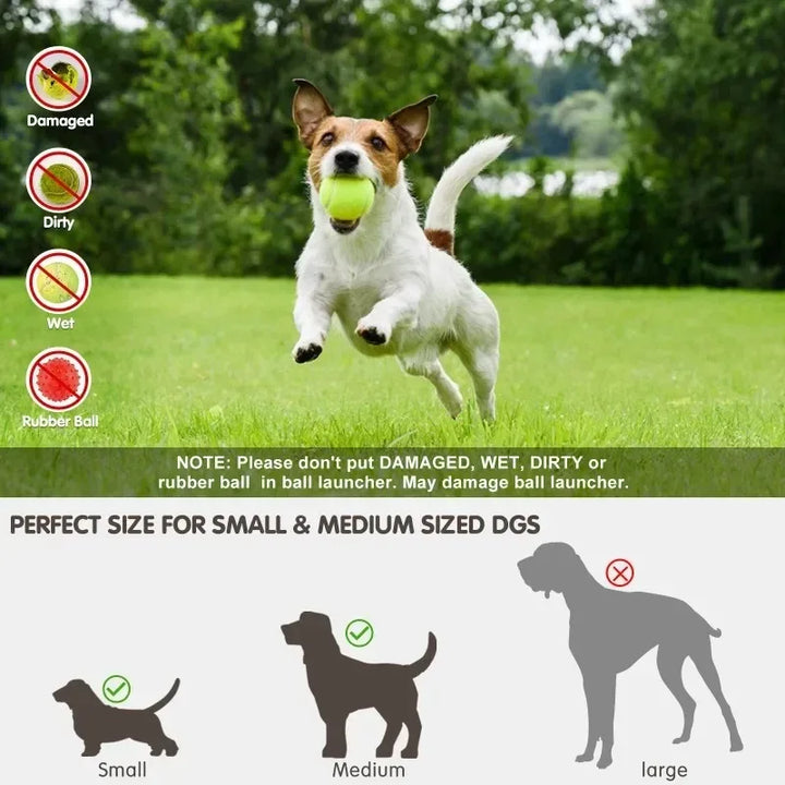 Automatic Dog Ball Throwing Machine, Rechargable. USB Charging