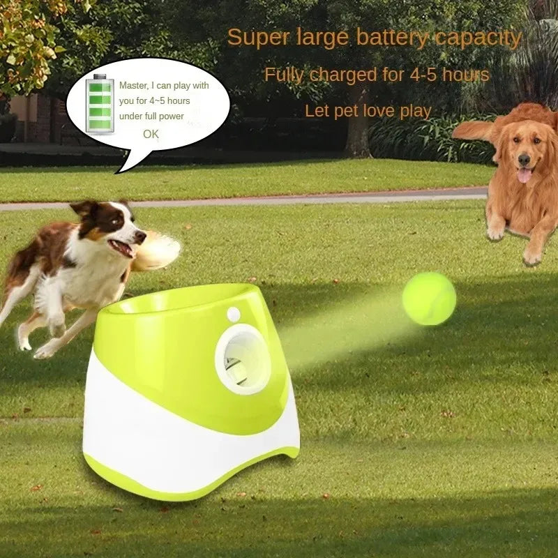 Automatic Dog Ball Throwing Machine, Rechargable. USB Charging