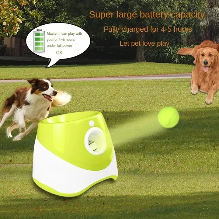Automatic Dog Ball Throwing Machine, Rechargable. USB Charging