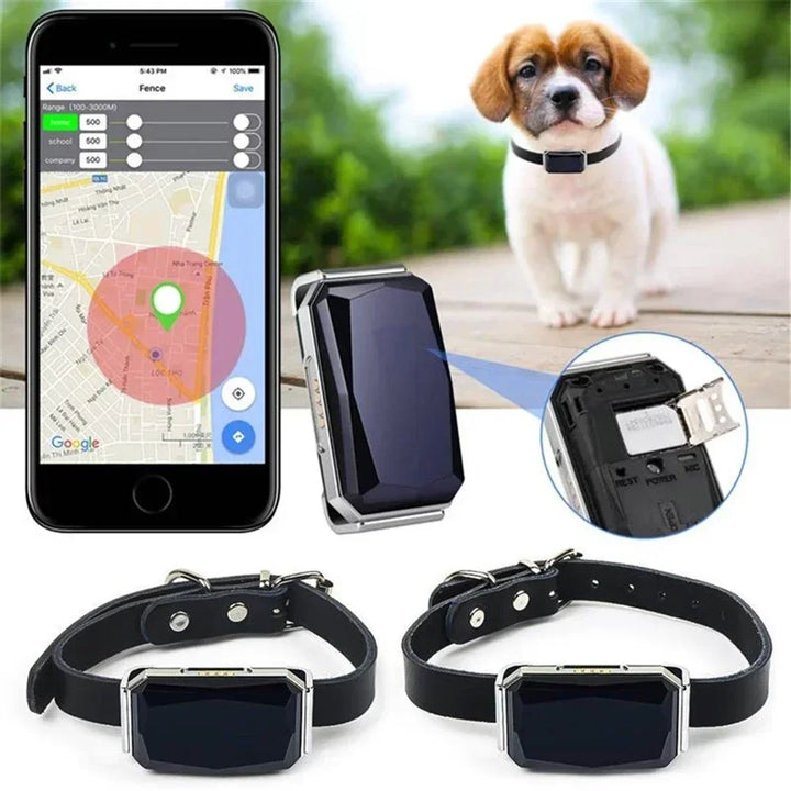 Smart Gps Pet Tracker Collar Real-Time Tracking 5m Accuracy Waterproof