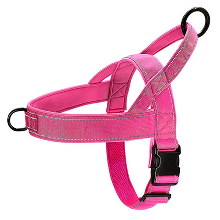 Tactical Anti-Pull Dog Harness - 1000D Nylon Adjustable for Large Dogs