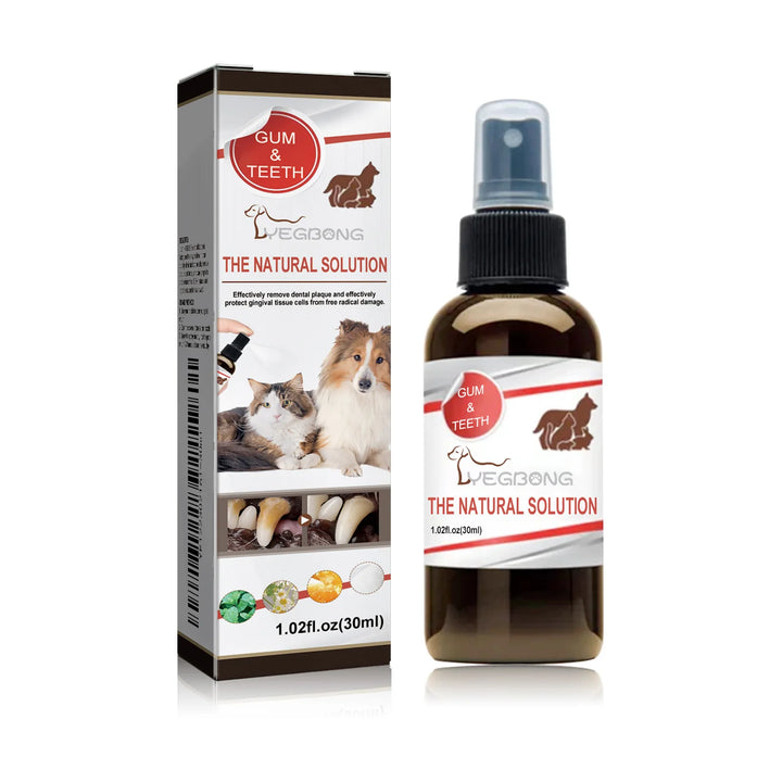 Dogs/Cats Tooth Cleaning Spray - Remove Bad Breath Care