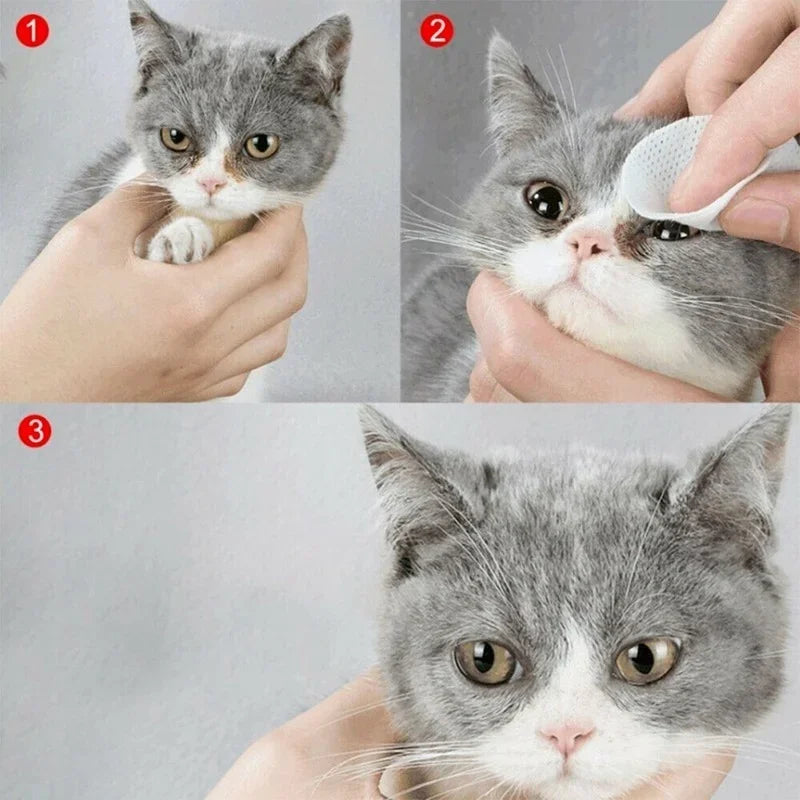 Dog and Cat Cleaning Wipes-Tear Stain Remover
