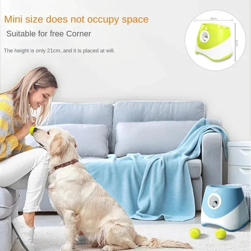 Automatic Dog Ball Throwing Machine, Rechargable. USB Charging