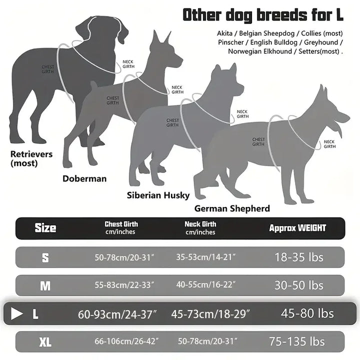 Dog Harness- Durable Vest with Control Handle