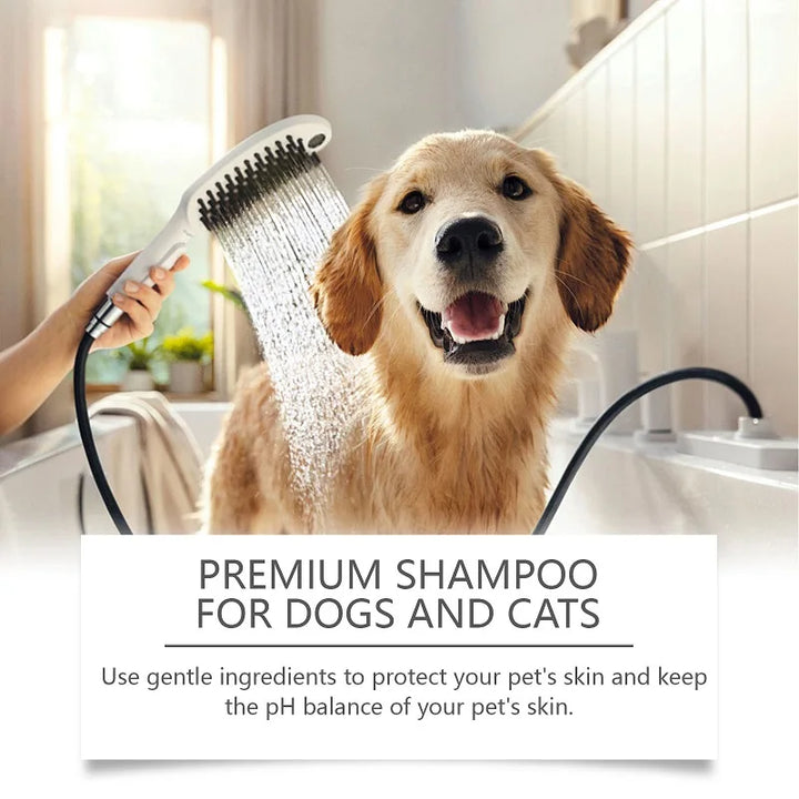 Shampoo for Dogs & Cats- Removes Odor & Itch Tangle