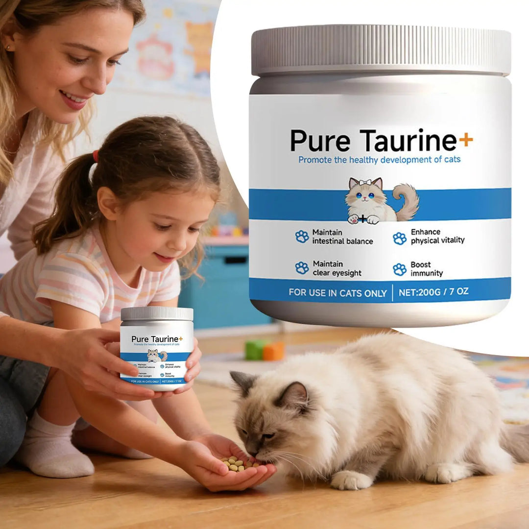 Cat Taurine Powder Support For Pet Heart Health.