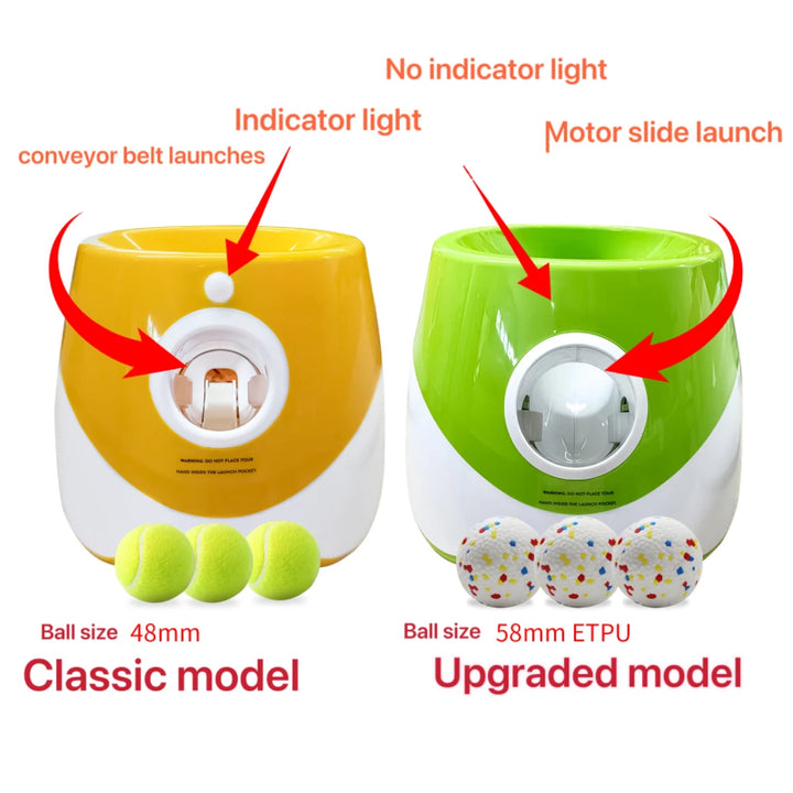Automatic Dog Ball Throwing Machine, Rechargable. USB Charging