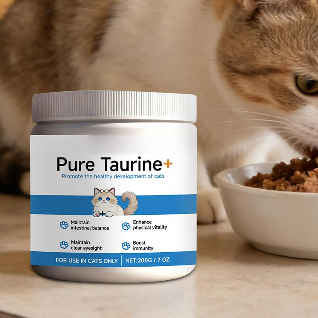 Cat Taurine Powder Support For Pet Heart Health.