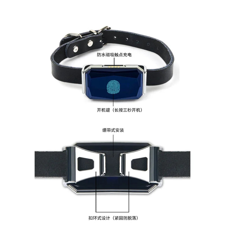 Smart Gps Pet Tracker Collar Real-Time Tracking 5m Accuracy Waterproof