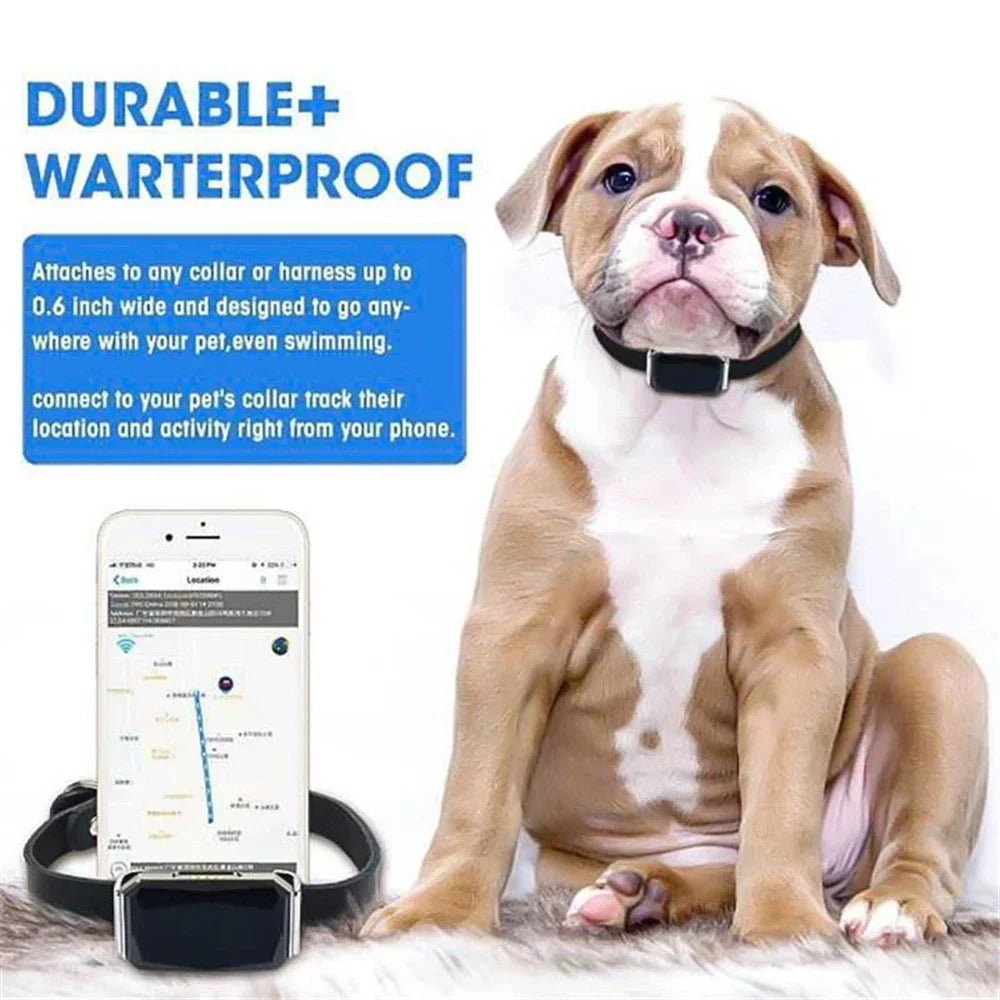 Smart Gps Pet Tracker Collar Real-Time Tracking 5m Accuracy Waterproof
