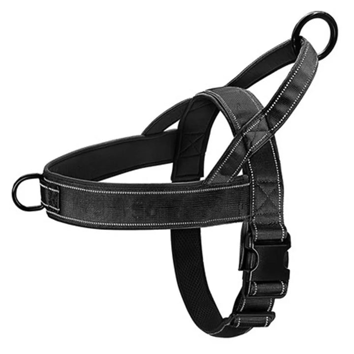 Tactical Anti-Pull Dog Harness - 1000D Nylon Adjustable for Large Dogs