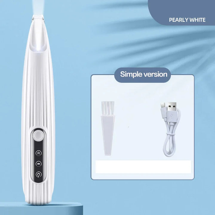 Dog Paw Trimmer with LED Light, Waterproof Hair Trimmer -Dog Clippers