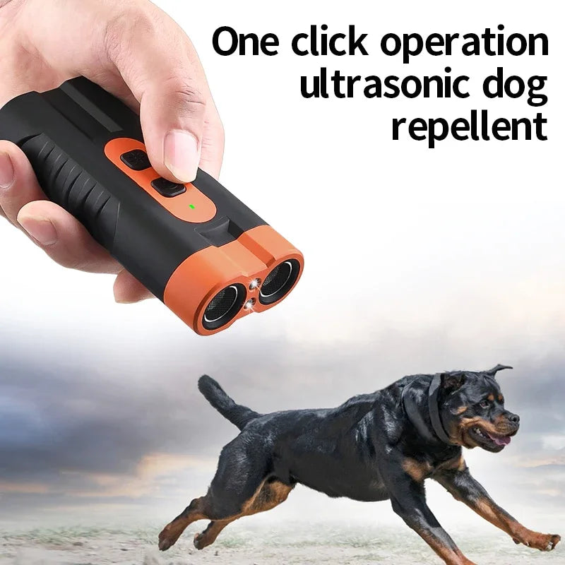 Dog Repeller Trainer Portable Ultrasonic- Handheld Anti-barking