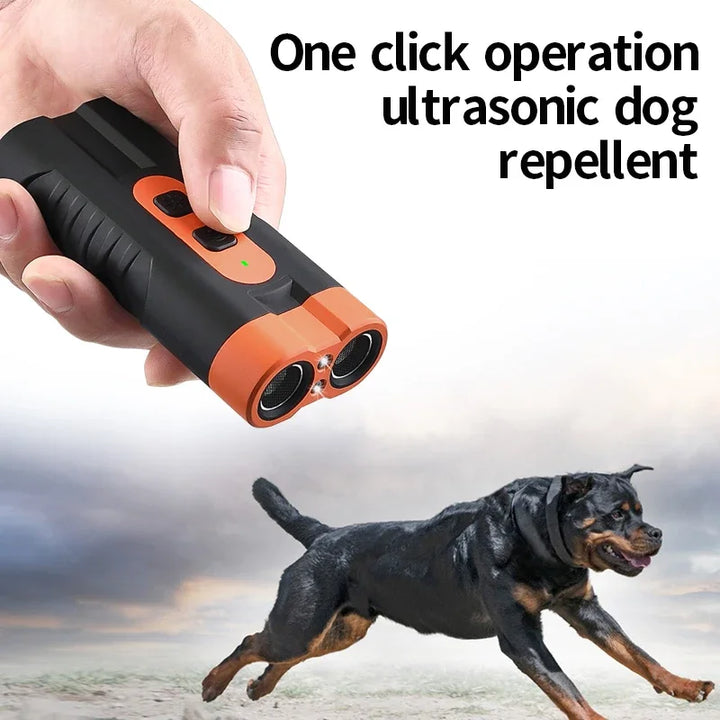 Dog Repeller Trainer Portable Ultrasonic- Handheld Anti-barking