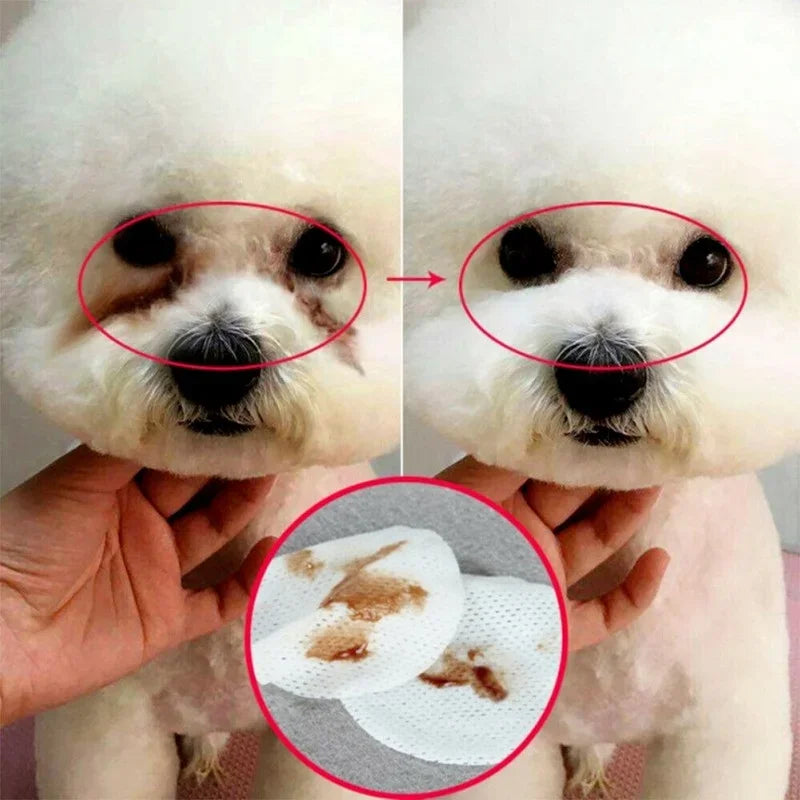 Dog and Cat Cleaning Wipes-Tear Stain Remover