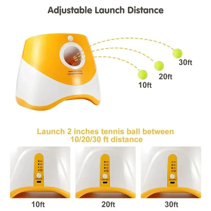 Automatic Dog Ball Throwing Machine, Rechargable. USB Charging
