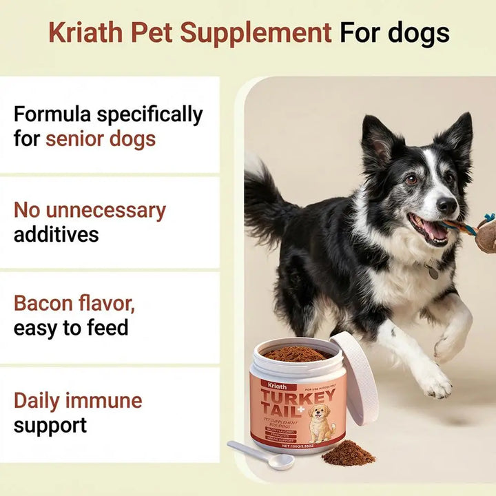 Dog Immune Support Supplement – Easy-Mix Powder