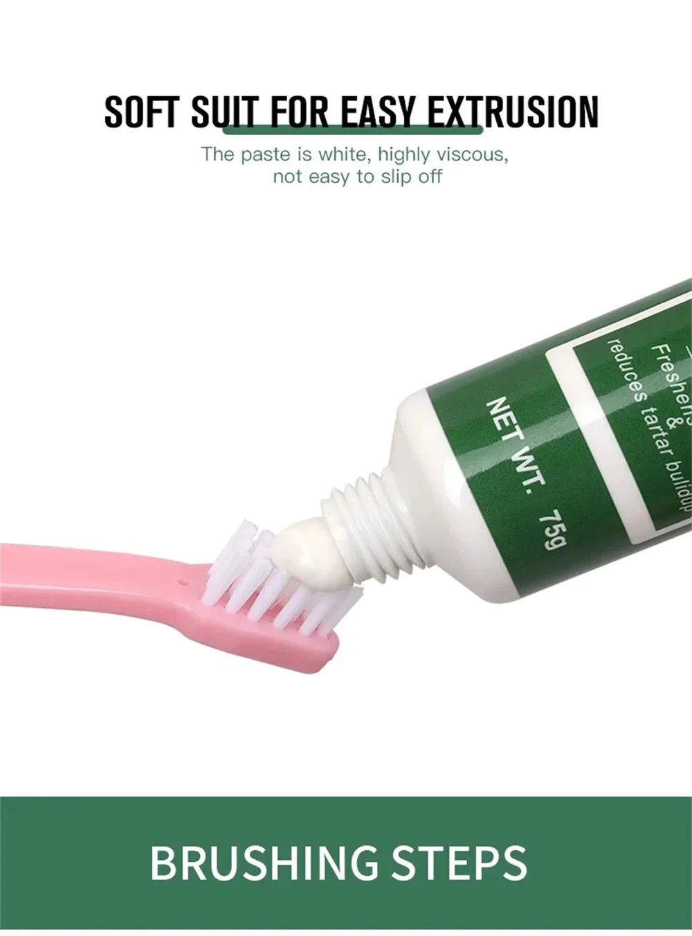 Cat Dog Toothpaste cleaning-Beef Flavor
