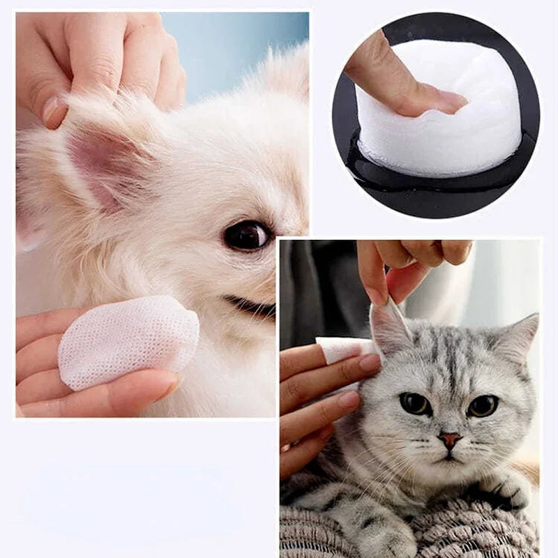 Dog and Cat Cleaning Wipes-Tear Stain Remover