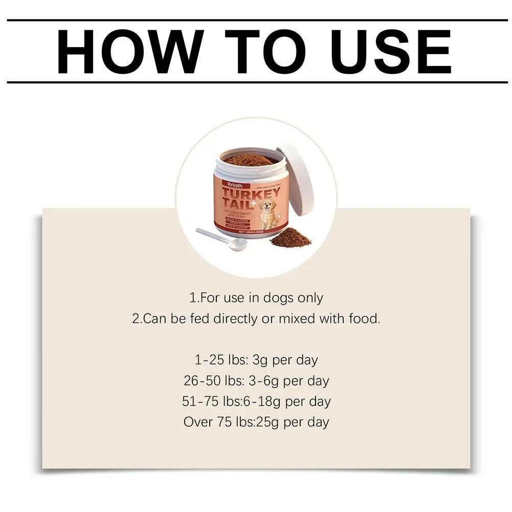 Dog Immune Support Supplement – Easy-Mix Powder