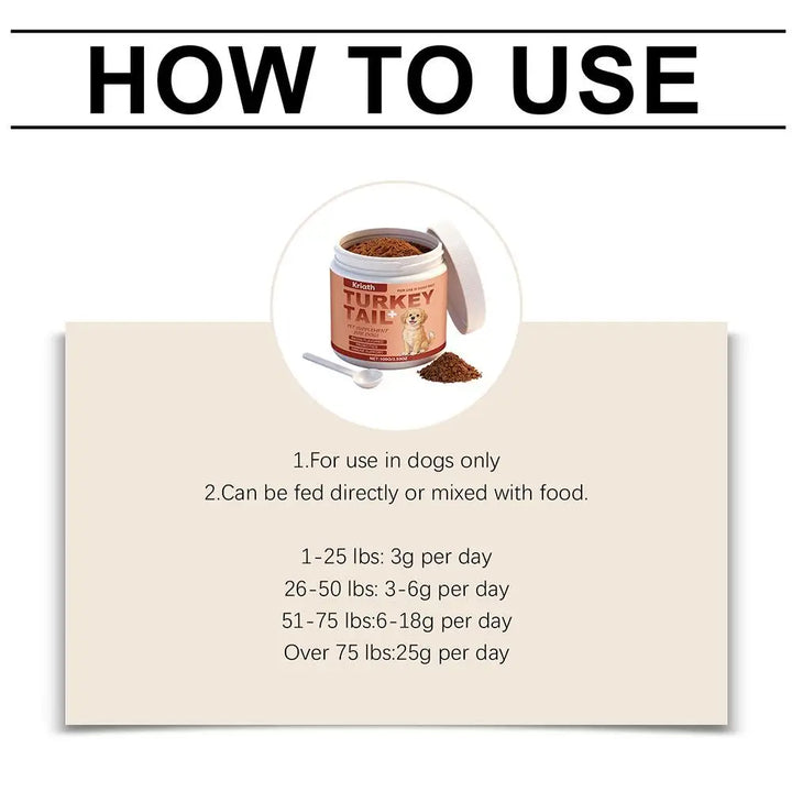 Dog Immune Support Supplement – Easy-Mix Powder