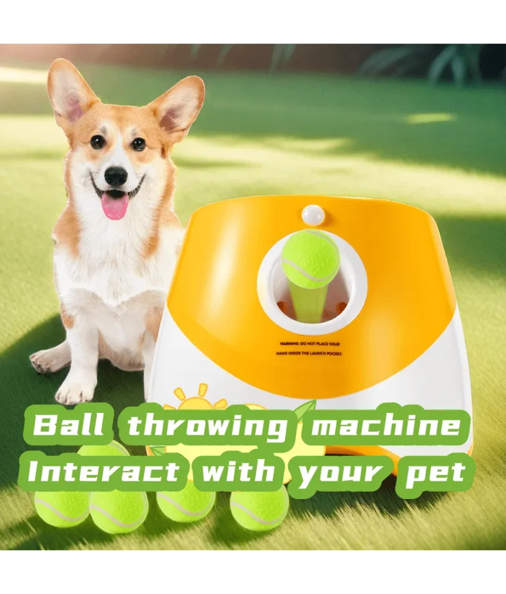 Automatic Dog Ball Throwing Machine, Rechargable. USB Charging