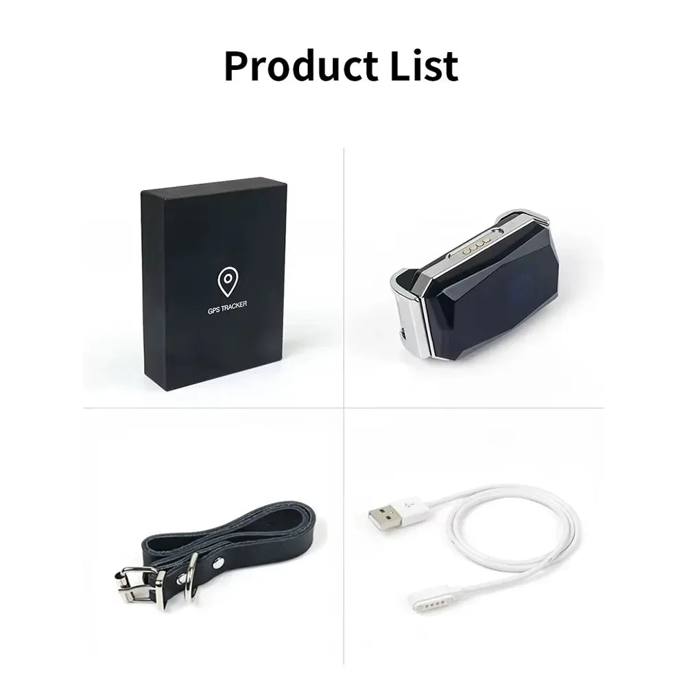 Smart Gps Pet Tracker Collar Real-Time Tracking 5m Accuracy Waterproof
