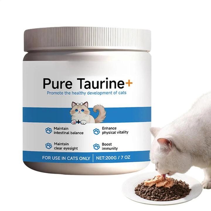 Cat Taurine Powder Support For Pet Heart Health.