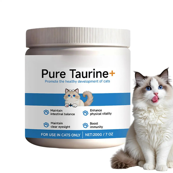 Cat Taurine Powder Support For Pet Heart Health.